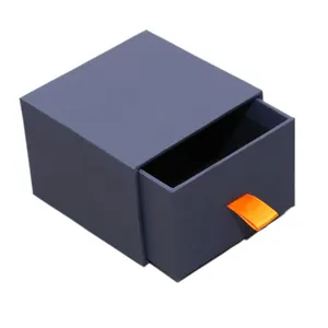 Anpassen der Krawatten box Shenzhen Drawer Box Schieben Sie die hochwertige starre Papp schachtel auf