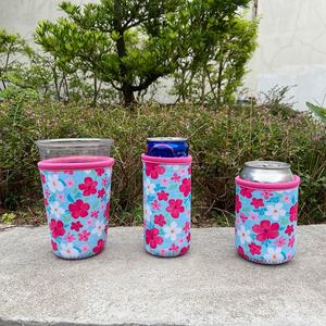 Неопреновый чехол-термос для узких банок с индивидуальным логотипом, оптовая продажа, универсальный чехол-термос для напитков, чехол-термос без надписей для Coca-Cola - Product Image 1