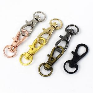 डीपीएल बीएफ131 स्विवेल लॉस्टर क्लैंप हुक स्नैप हार्डवेयर के लिए बैग कीचेन कुत्ते कॉलर सामान के लिए - Product Image 2