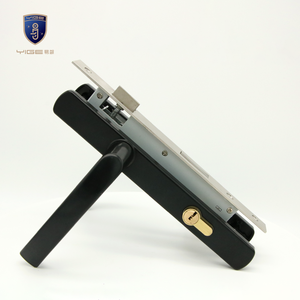 Vendite dirette della fabbrica leva di bloccaggio della <span class=keywords><strong>porta</strong></span> pannello nero <span class=keywords><strong>pvc</strong></span> <span class=keywords><strong>serratura</strong></span> della <span class=keywords><strong>porta</strong></span> - Product Image 6