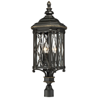 Lampe de poteau de jardin LED imperméable de style européen antique à haut lumen pour la décoration de jardin et de pelouse