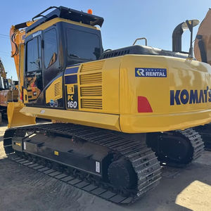 Excavadora Komatsu PC160 de 16 toneladas usada asequible Buenas condiciones Excavadora de orugas de segunda mano en stock para gran venta - Product Image 1