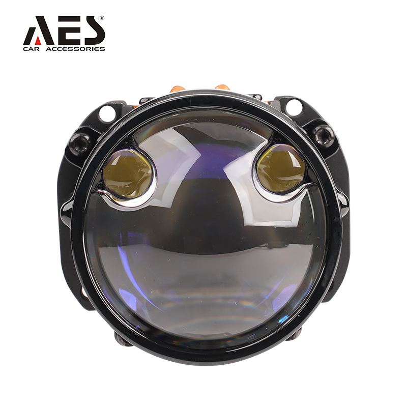 aes bi led projector for motorcycle