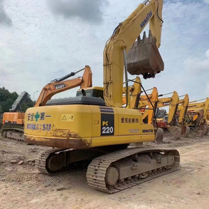 Excavadora Komatsu PC220-7 de Segunda Mano, Bomba Hidráulica de 22 Toneladas, Capacidad de Cucharón de 1m, Potencia de 125kW, Lista para Enviar, Excavadora para Construcción - Product Image 1
