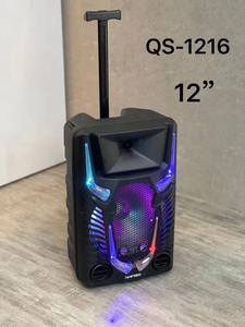 Altavoz Portátil KIMISO QS-1216 <span class=keywords><strong>de</strong></span> Alta Fidelidad con Subwoofer Potente, Sistema <span class=keywords><strong>de</strong></span> Karaoke <span class=keywords><strong>para</strong></span> Laptop con Radio FM y Altavoz con Ruedas - Product Image 5