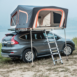 Tente de toit 4X4 4 personnes <span class=keywords><strong>Camping</strong></span> familial 4WD Overland Big Car Top Truck Pick up Tente de toit Tente de toit de voiture - Product Image 3