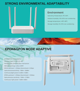 APC UPC mạng quang thiết bị đầu cuối Thương hiệu Mới FTTH thiết bị Dualband wifi5 AC1200 4ge bằng giọng nói cổng USB xpon sợi quang SC UPC - Product Image 3