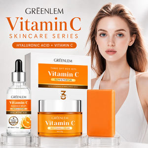 Fabricant en gros de marques privées OEM ODM – Série de soins de la peau à la vitamine C, aux baies, au glutathion et à l'acide hyaluronique – Trois coffrets cadeaux - Product Image 1