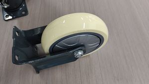 Superstark belastbare Nylon-Stahlkern-PU-Stahlräder, super schwere Universalrollen - Product Image 5