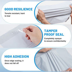 Bolsas de Plástico para Envíos RUIQI A3, Paquete de 100 Unidades, Bolsas de Embalaje para Zapatos y Ropa, Bolsas de Polietileno para Logística, Bolsas de Transporte - Product Image 3
