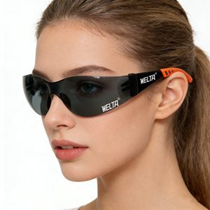 Lunettes de sécurité industrielles WELTA certifiées CE EN ISO 16321 & ANSI Z87.1, anti-rayures, anti-buée, anti-UV, avec monture en PC - Product Image 1