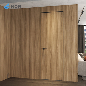 Porte d'usine comme aluminium bois panneau en bois affleurant extérieur hôtel de haute qualité - Product Image 3