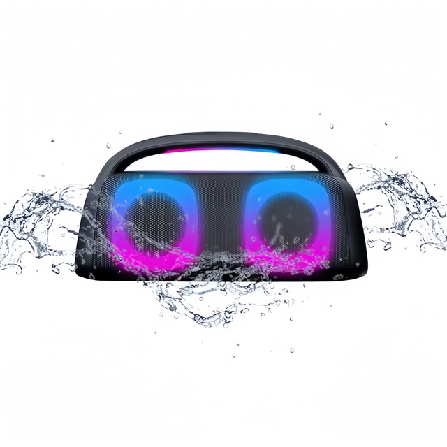T Outdoor Waterproof Street Dance Bluetooth Speakers High Quality Double 4.5 Inch DJ Karaoke Music Party Portable Speaker