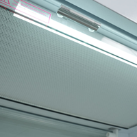 Banc de travail en acier avec filtre HEPA, hotte à flux laminaire pour salles blanches, laboratoires scolaires et studios