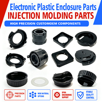 Pièces d'encastrement électroniques en plastique OEM, produits en plastique moulé par injection ABS PVC, fabrication sur mesure, pièces industrielles