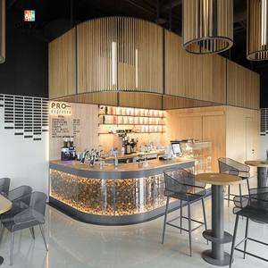 Diseño de Interiores Personalizado para Cafeterías |   Mostradores de Bar y Unidades de Exhibición Modernas |   Soluciones Integrales de Equipamiento y Tiendas de Café - Product Image 1