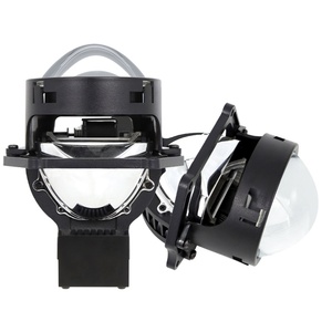 A9 200w 10000lm สินค้าขายดี 3800k-8000k ไฟ LED โปรเจคเตอร์ขนาด 3 นิ้ว สว่างพิเศษ ติดตั้งแบบ Lossy Positioning สำหรับรถยนต์ - Product Image 6