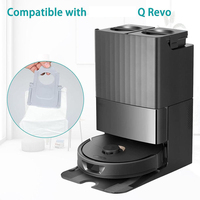 Sac à poussière jetable à vidage automatique compatible avec Roborock Q Revo / P10, sac non tissé pour robot aspirateur, personnalisation disponible