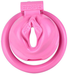 Dispositivo de castidad portátil FRRK, jaula de plástico para pene para hombres, pene bloqueado en lujuria, juego de bondage BDSM, jaula de castidad, juguetes sexuales para hombres - Product Image 1