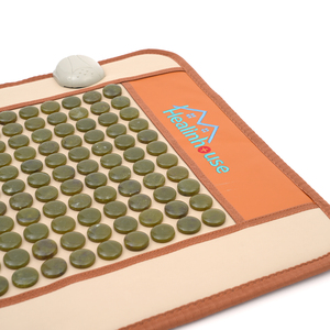 China Mini Negative Ion Thermal Tourmaline Mat Ealecric Back Massager Jade Stone Mattress