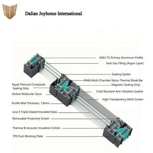 2025 New Modern Double Glaze Glass <strong>Aluminium</strong> Accordion Folding <strong>Window</strong> Fold Kitchen Hurricane <strong>Windows</strong> for Villa Balcony - Product Image 4