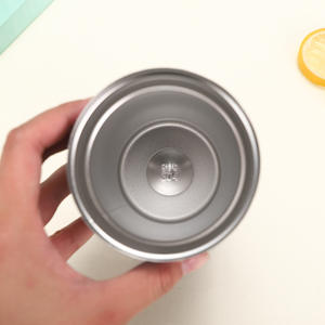 Tasse à café isotherme double paroi en acier inoxydable 304 de 350 ml avec affichage de la température, portable pour le bureau, facile à transporter - Product Image 6