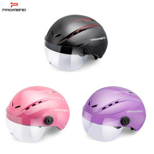 PROMEND-casco de <span class=keywords><strong>ciclismo</strong></span> de carretera, <span class=keywords><strong>gafas</strong></span> E-BIKE protección para la cabeza, deporte, Skate, seguro para motocicleta - Product Image 6