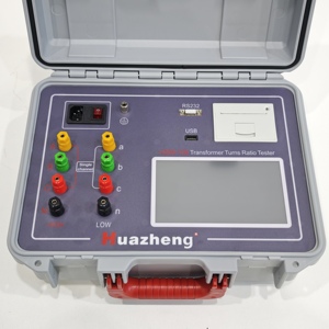 Medidor de Relación de Transformación de Transformadores Eléctricos, Instrumento de Prueba de Relación de Transformación Portátil TTR - Product Image 2