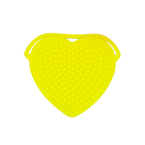 Cepillo facial de silicona en forma de corazón para champú de bebé Masaje y limpieza Limpiador de herramientas de maquillaje - Product Image 5