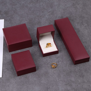 Boyang Red Luxury Jewellery <b>Gift</b> Packaging Storage <b>Box</b> Wholesale Bracelet Package <b>Box</b> with Logo Custom - Product Image 5