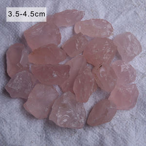 Pierres brutes de quartz rose naturel, tailles personnalisées en gros, pierres minérales brutes - Product Image 6