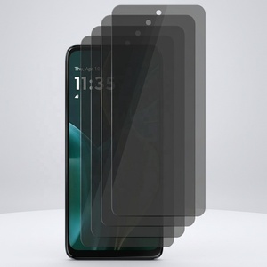 Protection d'écran en verre trempé anti-espion 2.5D avec colle intégrale, verre Asahi du Japon pour Motorola Moto G 2025, <span class=keywords><strong>film</strong></span> de confidentialité - Product Image 1