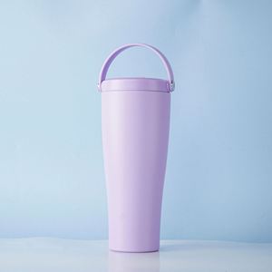 Nuevo Diseño, Vaso Térmico de Acero Inoxidable con Aislamiento al Vacío de 30 oz, con Asa y Tapa Portátil, Vaso para Regalo - Product Image 6