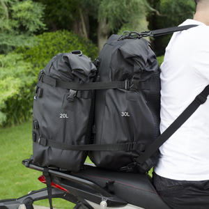 Sac à dos et sacoche de moto imperméable CUCYMA CB-20901, sacoche arrière multi-usages pour siège arrière, 10L/20L/30L, bagages de moto - Product Image 4