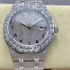 Diamantes de alta calidad Lujosos diamantes de Mozambique Relojes mecánicos personalizables Correas de cerámica Relojes de negocios exquisitos - Product Image 3