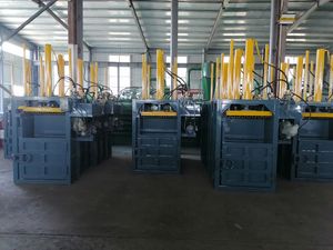 Vertical Hydraulic Waste Carton Press Baling Machine Non Woven Clothes Compactor <b>Baler</b> Machine - Product Image 5