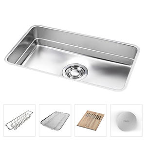 [CALMFORTE] CALMFORTE 850L Kitchen Sink with Precision Edge and Strong Support for Undermount Stability - Product Image 2