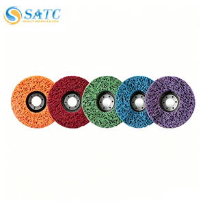 Disques à bande de 100 mm pour meuleuse d'angle, décapant de rouille et de peinture, axe de 5/8 po, vente en gros, logo OEM personnalisé, approvisionnement en vrac - Product Image 1
