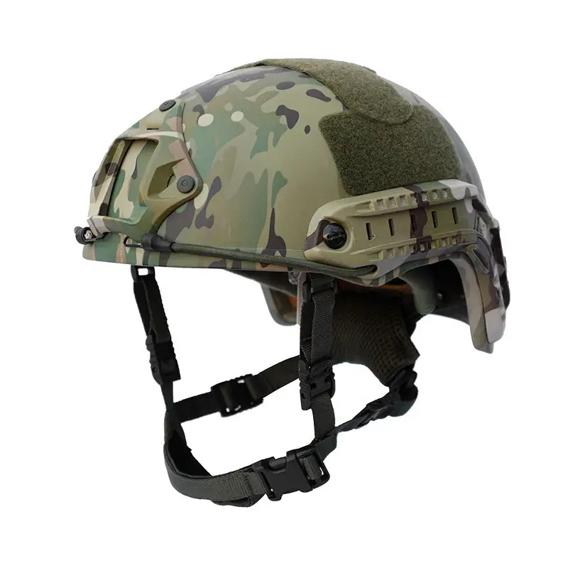 Aramid PE material safety protection defense wendy suspension system Multicam tactical Fast helmet