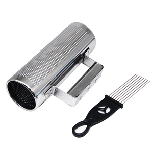 Juego de Raspadores para Guiro de 8 Pulgadas, Cilindro Hueco de Acero Inoxidable con Mango Lateral para Percusionistas Latinos - Product Image 6