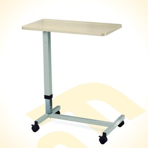 Foshan Oriental Hospital <b>Table</b> FS562 Aluminum Rectangle Cross Base Minimalist Design - Product Image 1