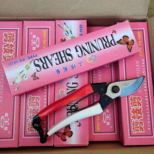 Sécateur papillon 102D, lame en acier inoxydable, forme de bec de 45mm, pour la taille des arbres fruitiers, 20-30mm - Product Image 5