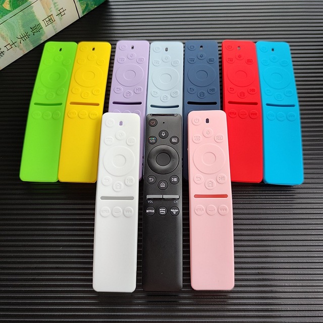 TV Remote Control Silicone Protective Case BN59-01312A Anti-drop Soft Silicone Dustproof Waterproof Full Cover