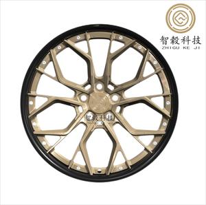 Roues de voiture forgées Offre Spéciale en usine 21 22 23 <span class=keywords><strong>24</strong></span> pouces 2 <span class=keywords><strong>pièces</strong></span> ensemble de roues forgées pour voitures - Product Image 1