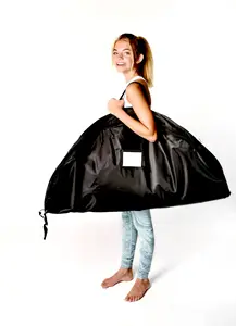 กระเป๋าใส่ชุดคอสตูมสำหรับเด็กผู้หญิง,กระเป๋าใส่แพนเค้กเต้นบัลเลต์ทรงสี่เหลี่ยม