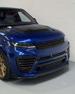 Kit carrosserie en fibre de carbone sèche de style UB pour <span class=keywords><strong>RANGE</strong></span> <span class=keywords><strong>ROVER</strong></span> <span class=keywords><strong>SPORT</strong></span> SV, lèvre avant, jupe latérale, diffuseur arrière, spoiler, capot, kit carrosserie large - Product Image 6