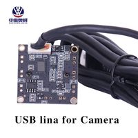 5MP PS5520 32mm 2,8mm 105 grados Amplio retroiluminación dinámica Módulo de cámara USB de reconocimiento facial sin distorsión