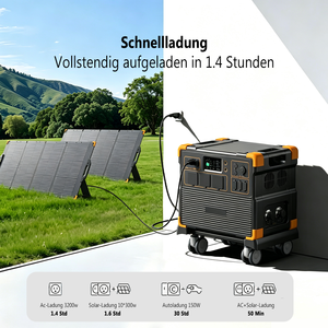 Station d'alimentation portable, batterie LiFePO4, 51,2 V, haute capacité, rechargeable, pour le camping en plein air, la maison, la sauvegarde d'urgence - Product Image 5