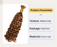 Extensions de cheveux humains en vrac à ondulations naturelles, effet mouillé, à tresser avec ruban adhésif, sans trame, ondulations profondes, toutes couleurs, sans pointes, lot en gros