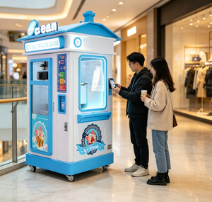 Distributore Automatico di Gelato Soft a Moneta con Funzione Self-Service per Aree Pubbliche - Product Image 4